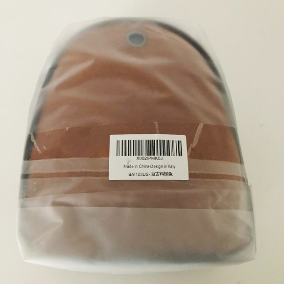 NWT Lightweight Small Crossbody-Shoulder Bag with handle-brown - Picture 8 of 8